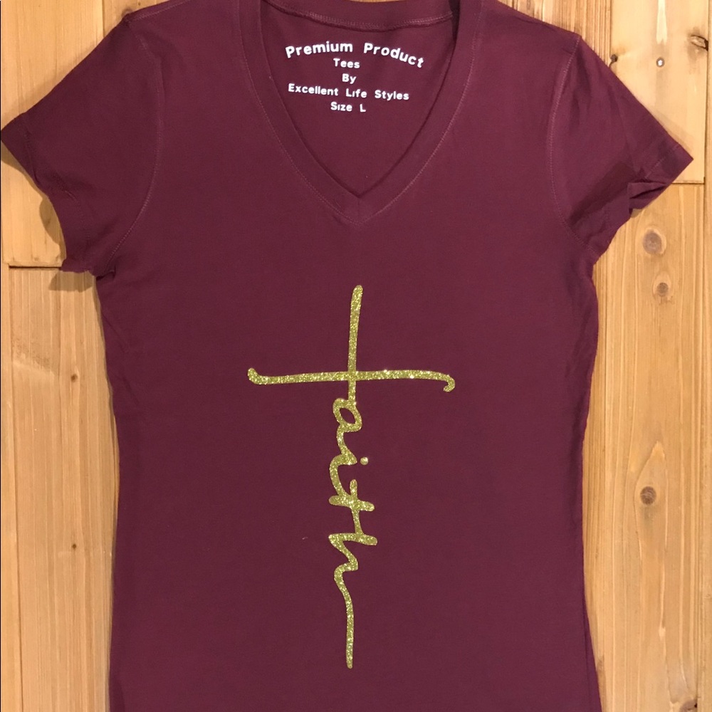 Golden Faith High Quality V-Neck T-shirt’s